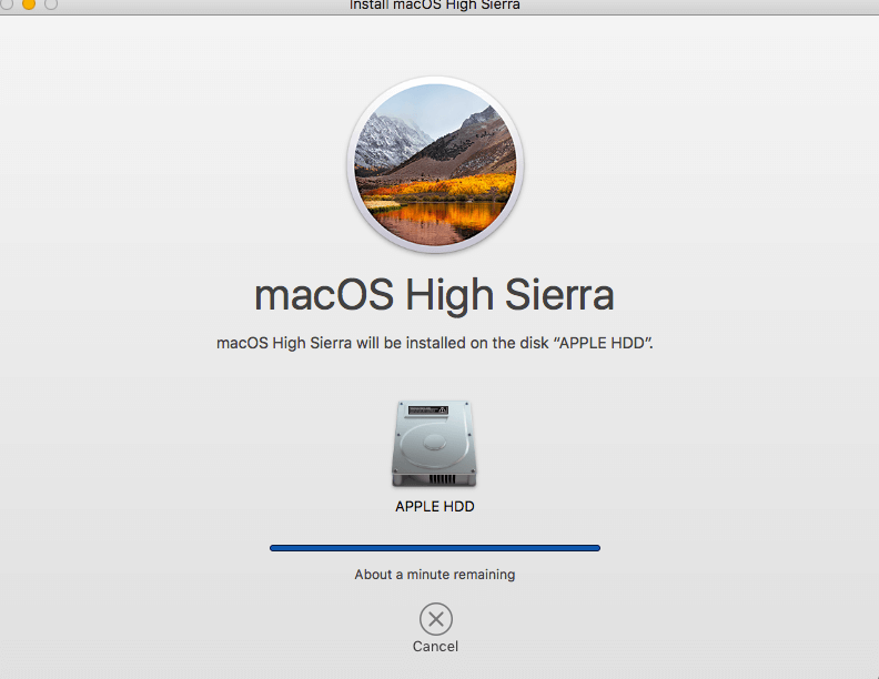 clean install mac os high sierra and then use timemachine for files